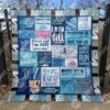 I Dont Sweat I Only Sparkle Quilt Blanket Aq55  Quilt